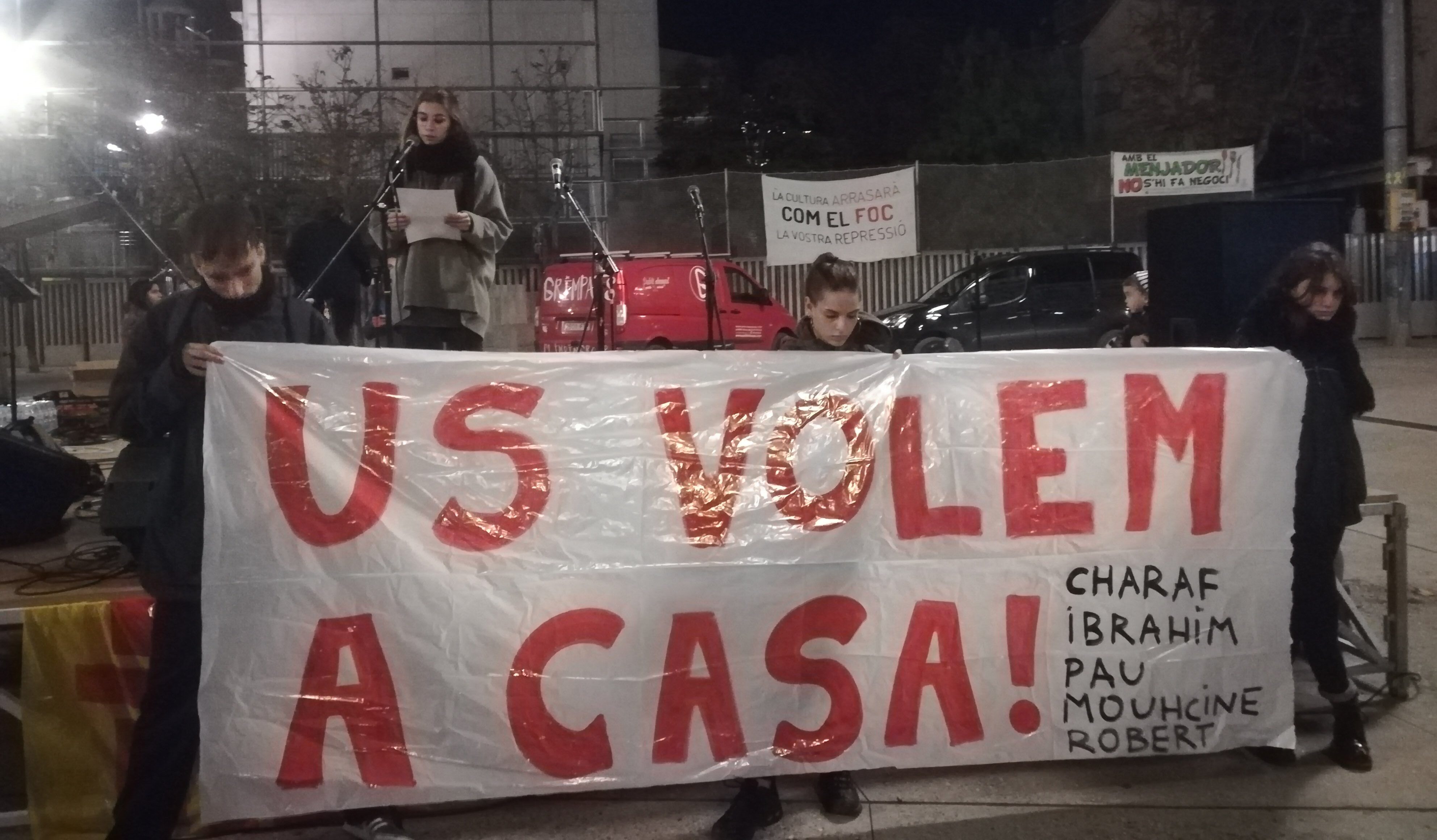 Acte de suport als gironins empresonats