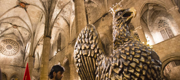 Festes de Santa Eulàlia - Àliga de Barcelona a Santa Maria del Mar