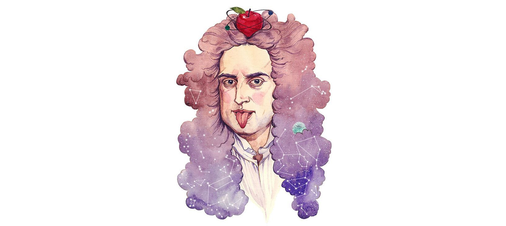Isaac Newton (font: Pinterest).