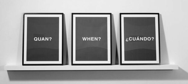 Muntadas, 'Projecte/Proyecto/Project', Galeria Joan Prats, 2007.