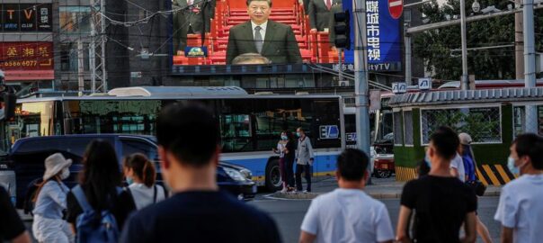 Xi Jinping en la cerimònia de clausura de la Conferència Consultiva Política del Poble Xinès.