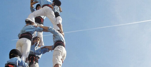 Bandarres, els Castellers del Poble-sec