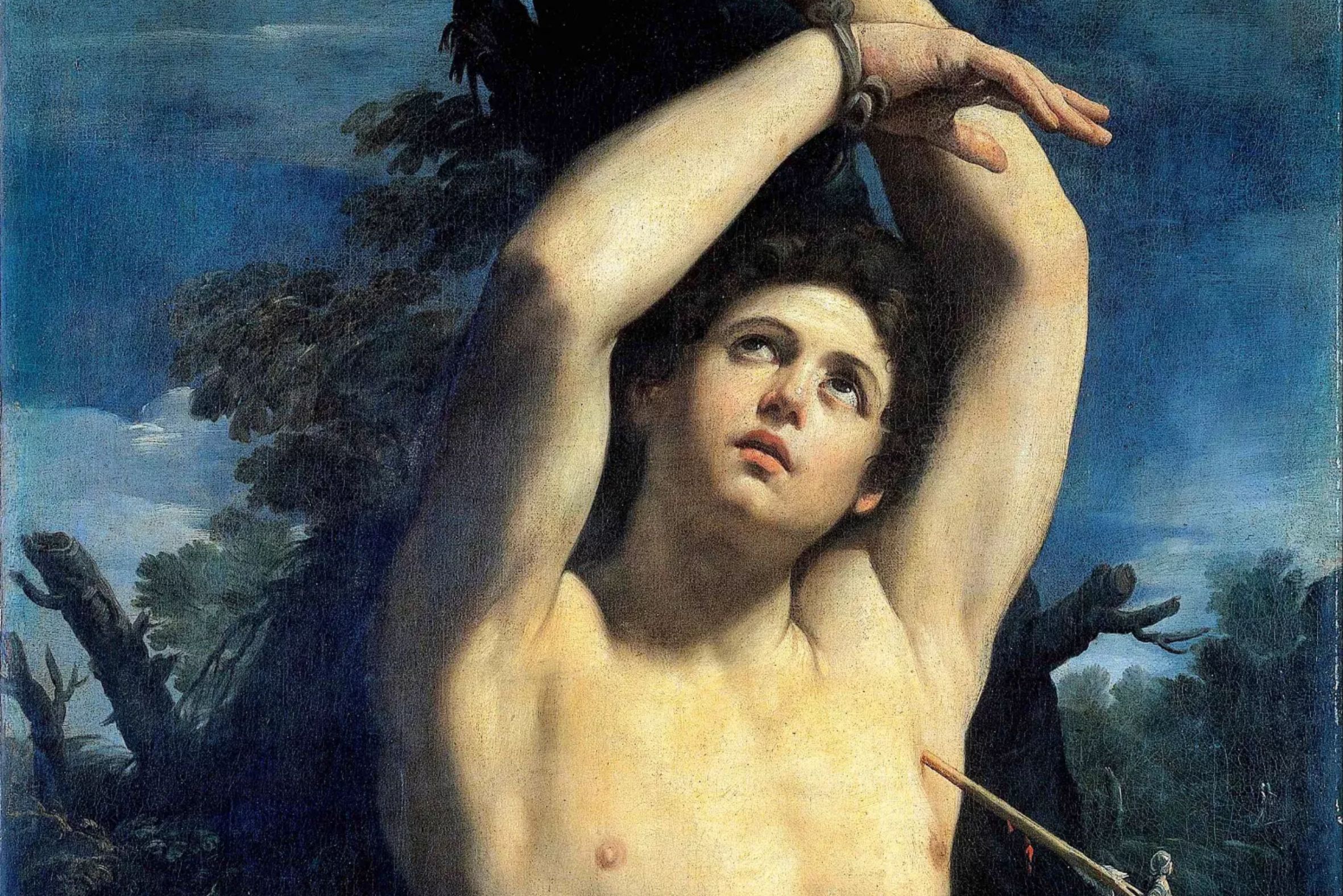 Sant Sebastià pintat pel pintor italià Guido Reni
