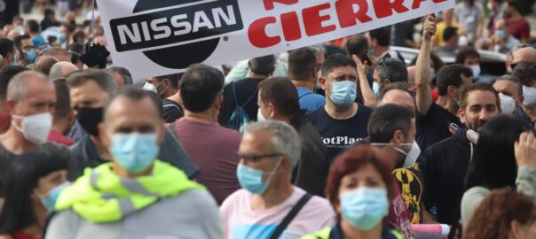 Protesta Nissan