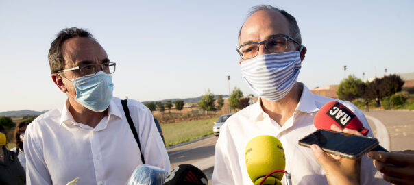 Josep Rull i Jordi Turull tornen a Lledoners