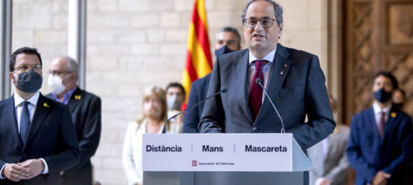 Compareixença de Quim Torra