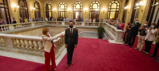 Forcadell torna Parlament