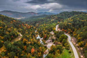 Paisatge de tardor al Berguedà (Pirineus de Catalunya). Sebastiaan Bedaux / Agència Catalana de Turisme