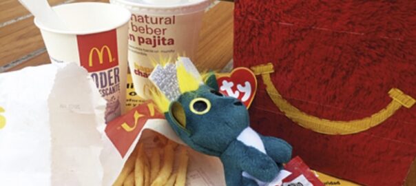 menú infantil fast food