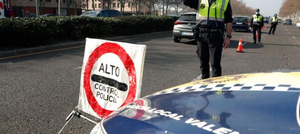 Control policial València