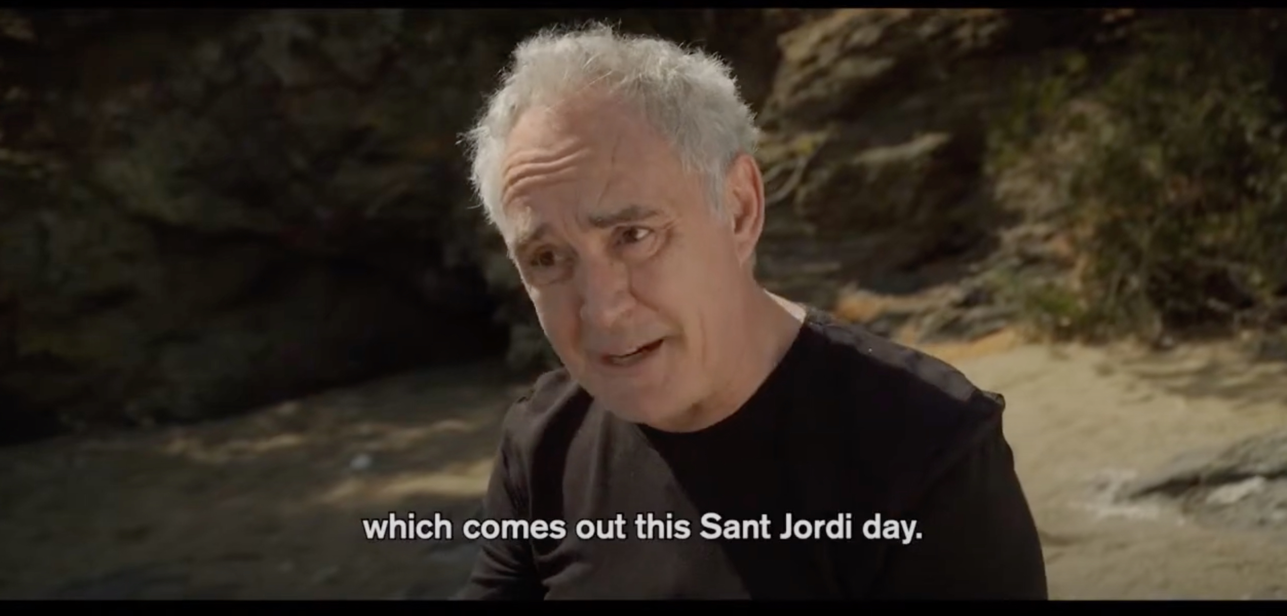 Ferran Adrià, en un dels vídeos que lliguen dieta mediterrània i cultura catalana.