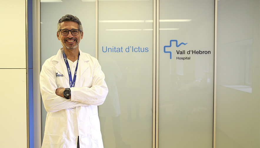 El doctor Carlos Molina. Fotografia: Hospital Vall d'Hebron