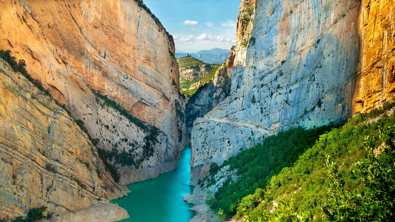 El Congost de Mont-rebei, on acabarà el repte.