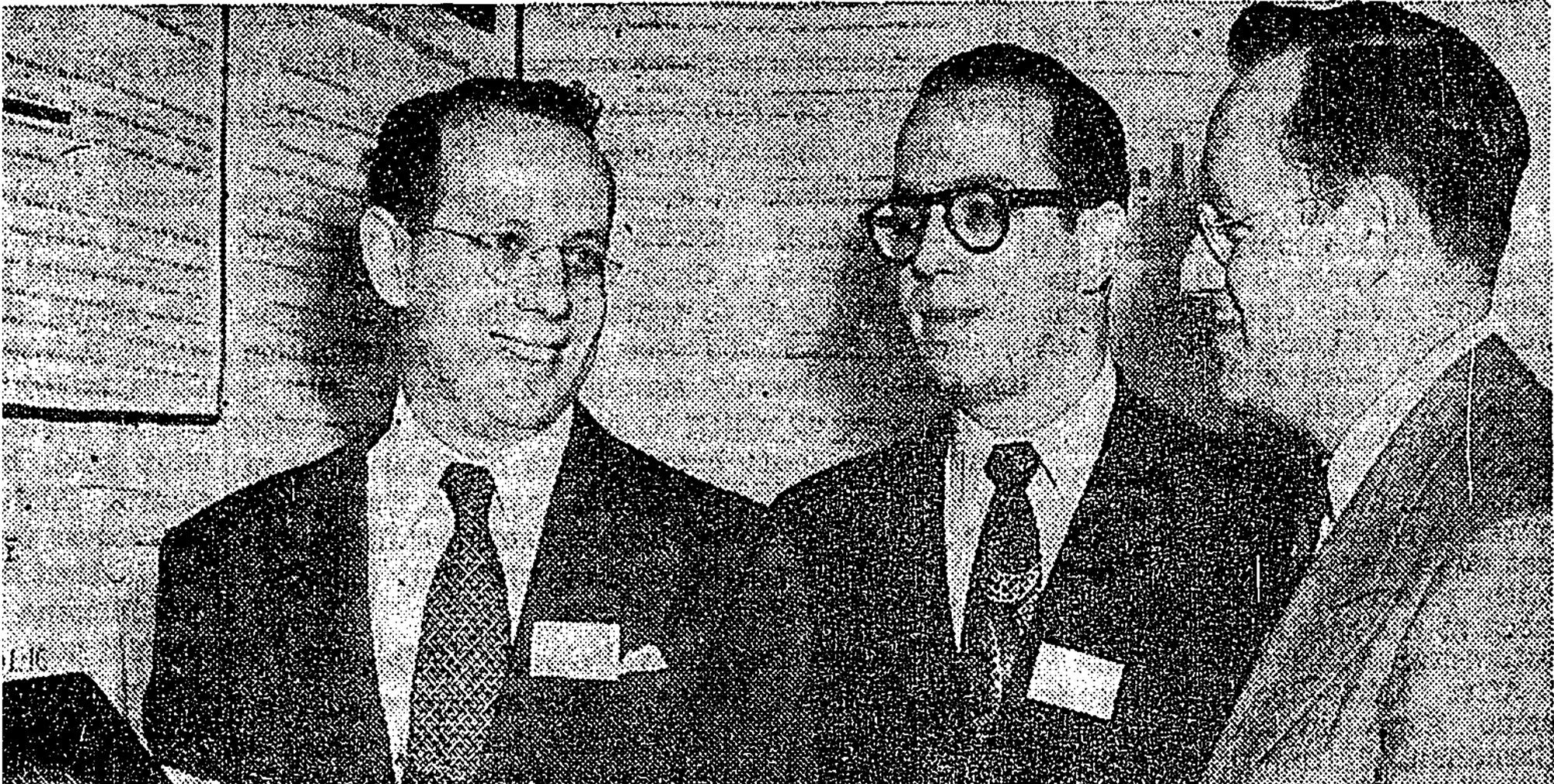 Els tres germans Sackler (fotografia: New York Herald Tribune, 13 de maig de 1950).