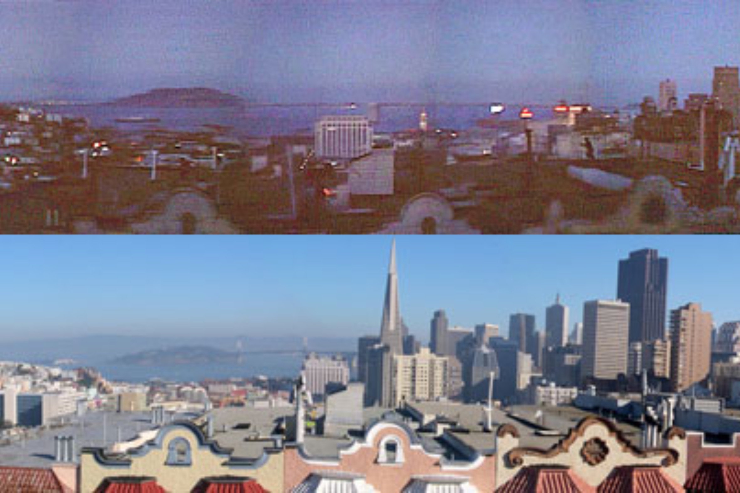 Com ha canviat San Francisco des del rodatge de Vertigen de Hitchcock (1958).