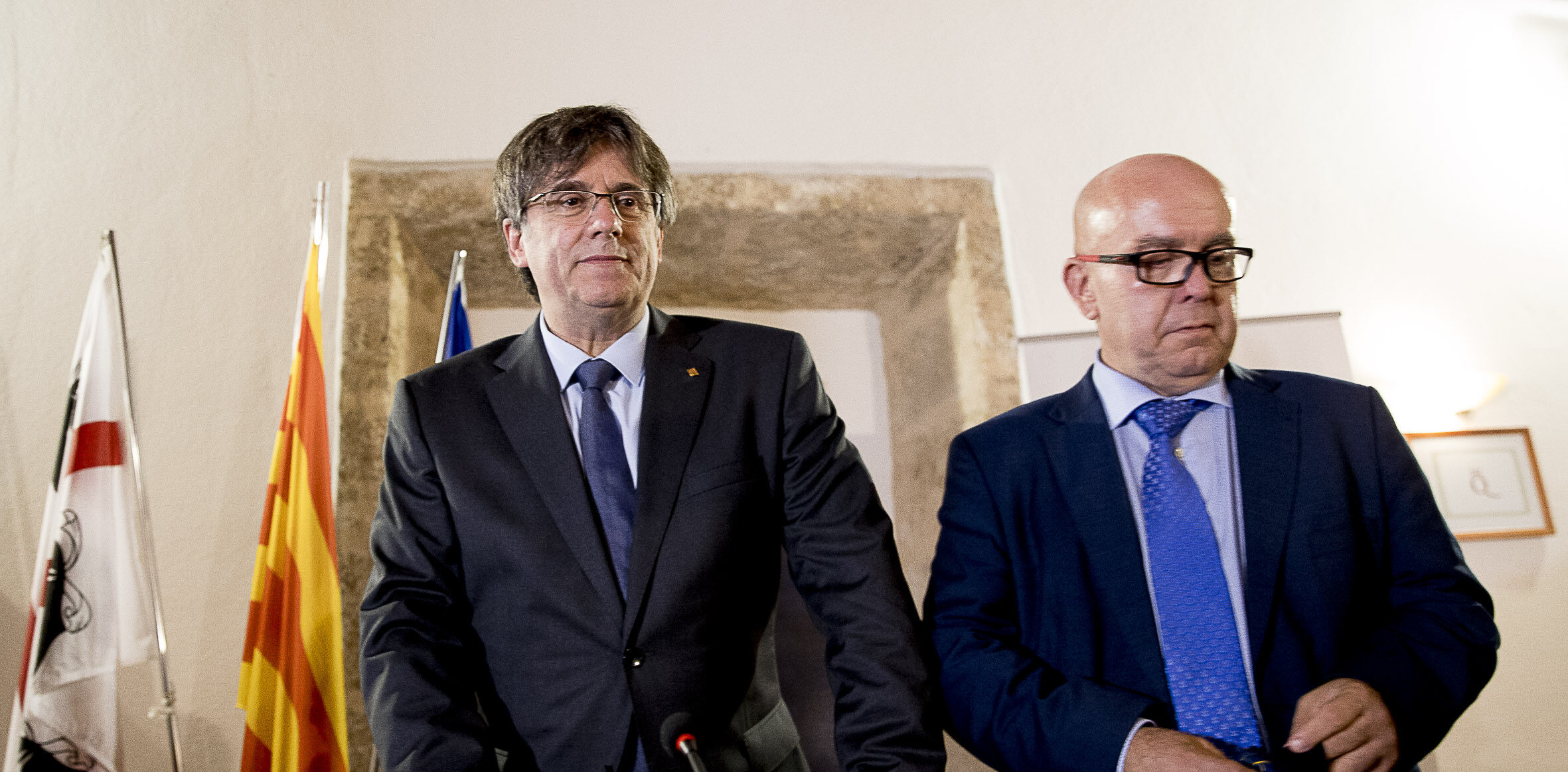 Carles Puigdemont and Gonzalo Boye