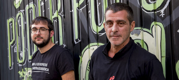 Èric Laredo i Eduard Garzón, dos dels Nou dels Lledoners.