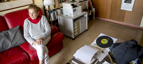 Blanca Serra , en una imatge d'arxiu (fotografia: Albert Salamé).