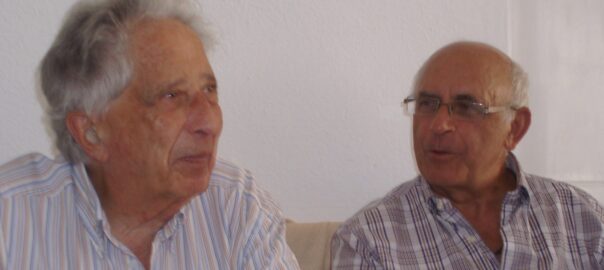 Josep Seguí i Joan Febrer (fotografia de Heide Axmacher)