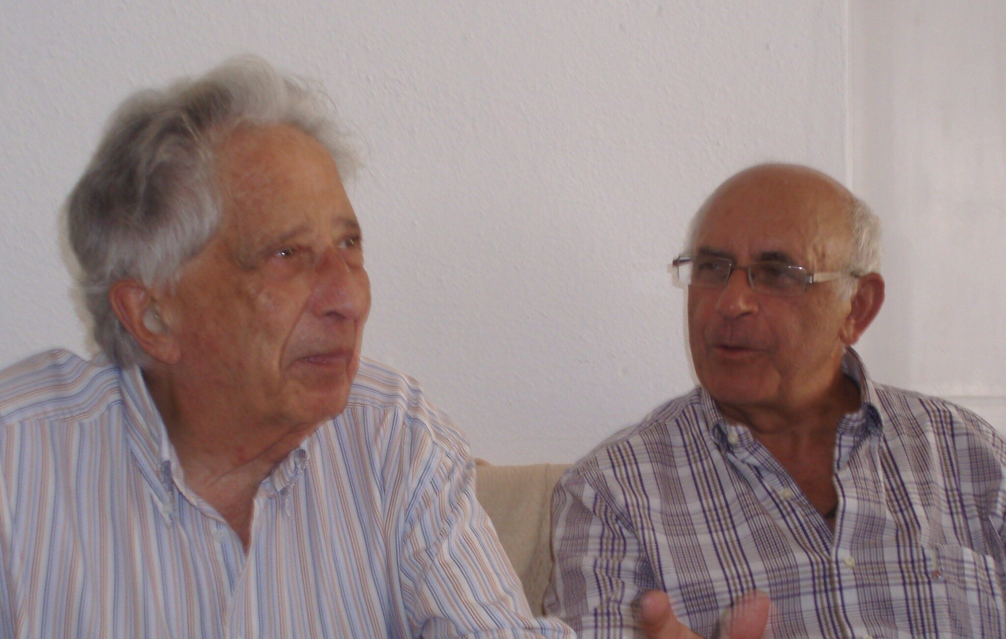 Josep Seguí i Joan Febrer (fotografia de Heide Axmacher)