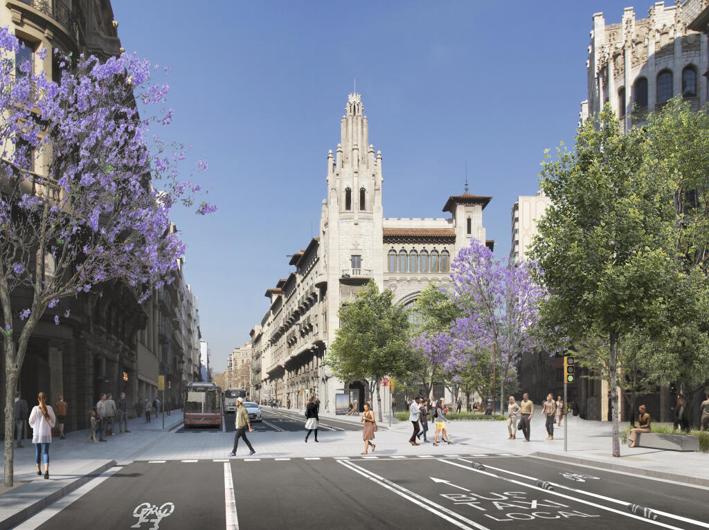 L’Ajuntament de Barcelona recorrerà contra la sentència que tomba la reforma de la Via Laietana