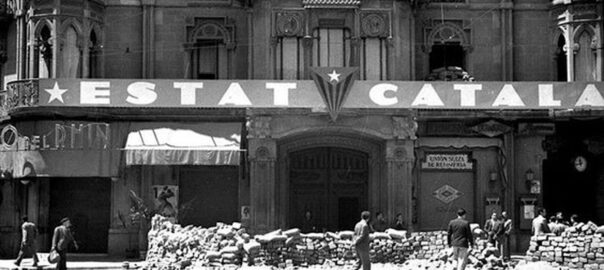 Seu d'Estat Català a l'edifici de l'Or del Rhin de Barcelona, el maig de 1937