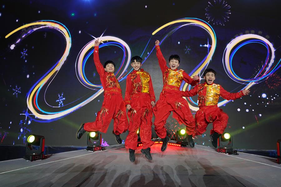 Les celebracions del Cap d'Any han estat plenes de referències als Jocs