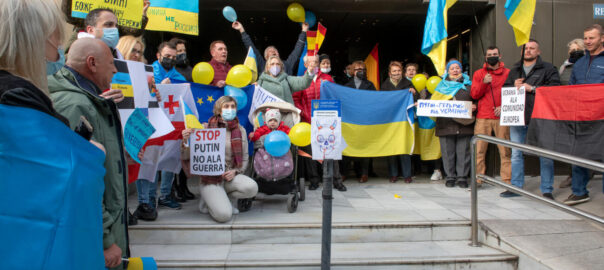 Ukranian consulate in Barcelona (by Gerard Escaich Folch)