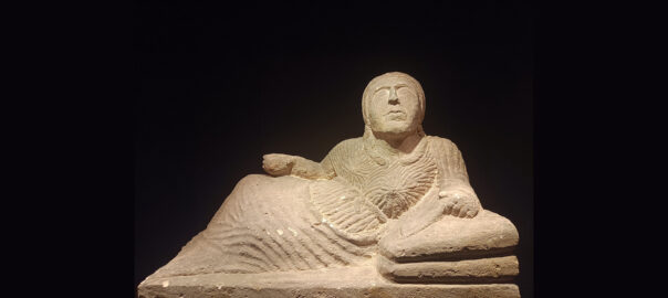 Dama amb magrana, de la col·lecció del Museu Arqueològic a Barcelona (fotografia: M. I.).