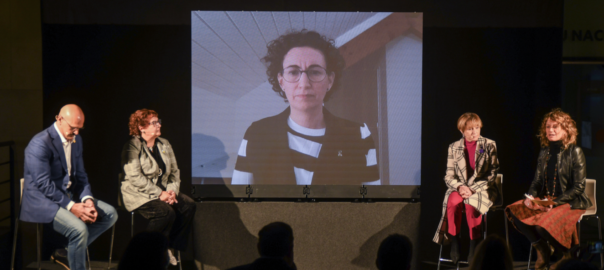 Marta Rovira, acte dels quatre anys d'exili. Fotografia: ACN.