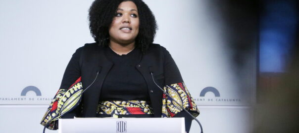 La diputada de la CUP Nogay Ndiaye defensarà la proposició de llei durant el ple (ACN).