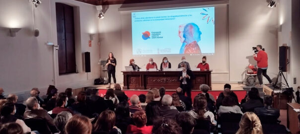 Un moment de la primera jornada de la Convenció ciutadana sobre salut mental. / Foto: Pilar Lloret Gual