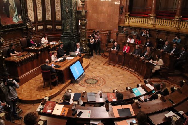 Jordi Martí, Glòria Freixa i Pilar Calvo formalitzen la candidatura a les primàries de Junts a Barcelona