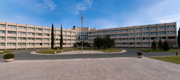 Headquarters of Spain’s intelligence agency in Madrid