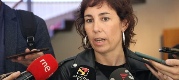 La secretària de Presidència, Núria Cuenca, després de la reunió amb Aragó, el COE i el govern espanyol sobre els JJOO