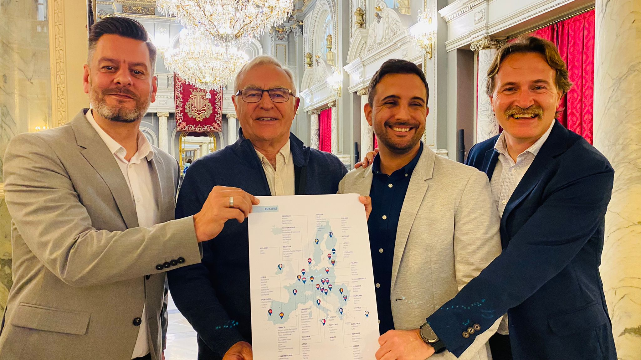 El batlle Joan Ribó celebra que València sigui una de les ciutats escollides pel projecte europeu per a la neutralitat climàtica.