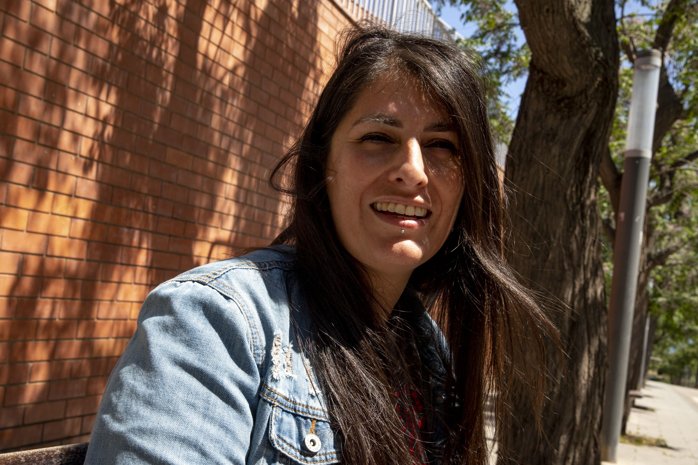 Helena Díaz ahir al Maresme (fotografia: Albert Salamé).