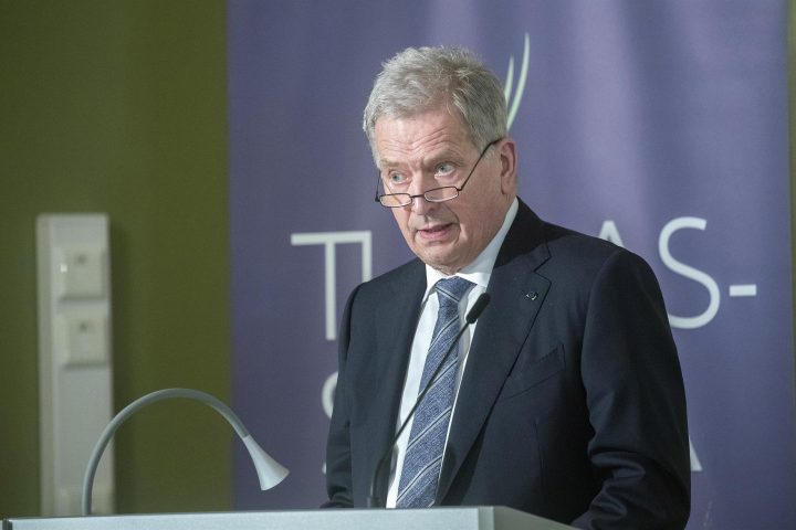 El president de Finlàndia, Sauli Niinisto. Fotografia de Mauri Ratalainen