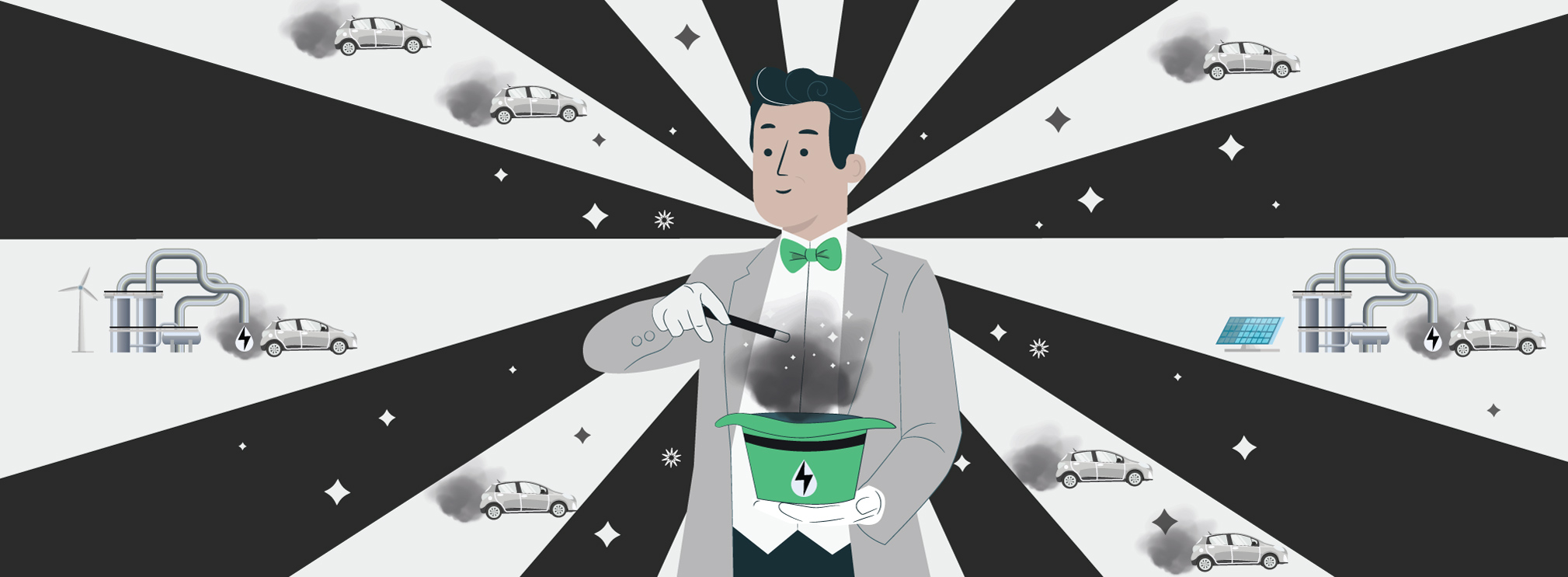 Les associacions ecologistes qualifiquen els combustibles sintètics de frau ambiental (matge: Transport&Environment).