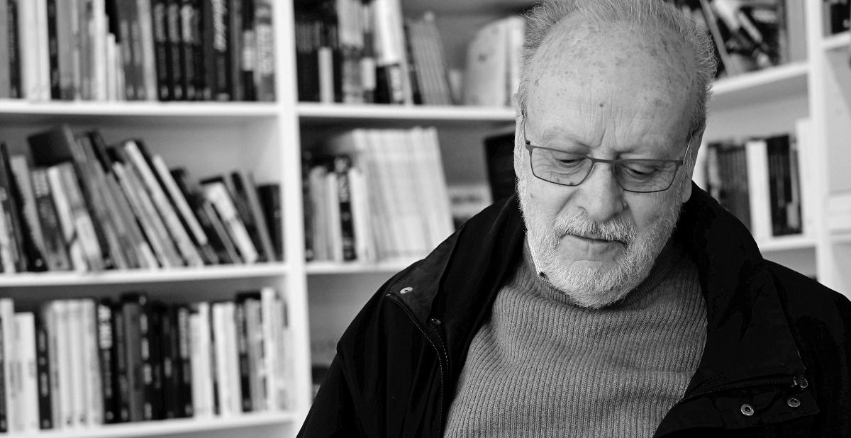 L’escriptor Joaquim Carbó (fotografia: Josep Saiz).