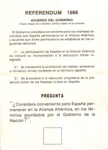 Imatge d'una papereta en blanc del referèndum de 1986