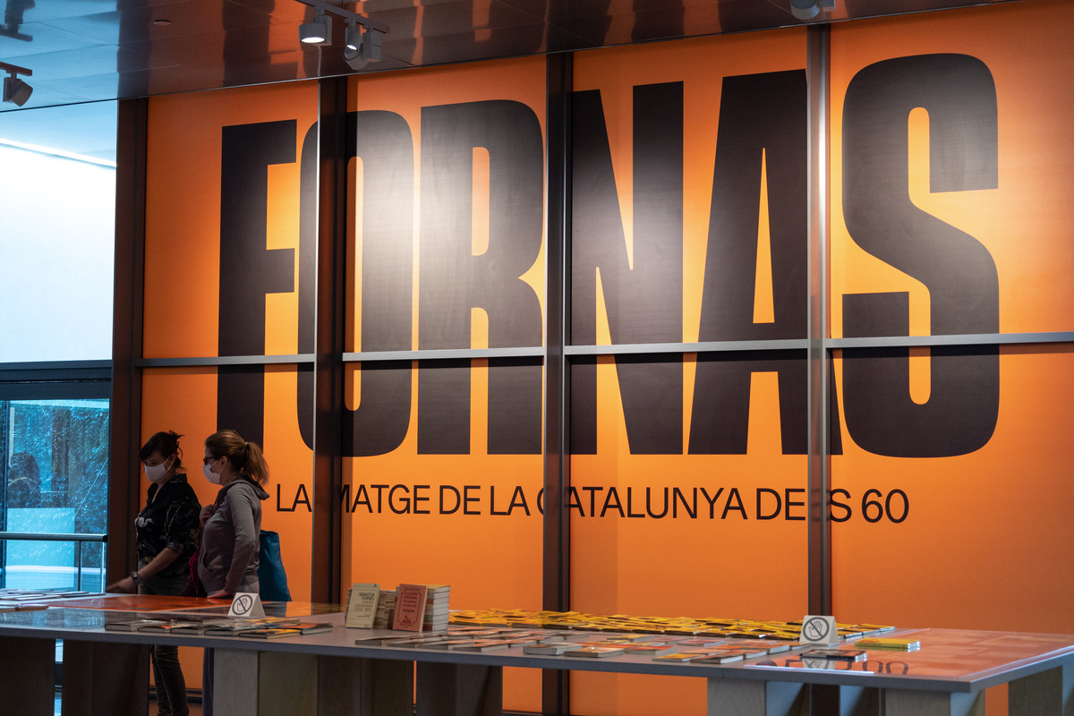 Part de l'exposició dedicada a Jordi Fornas (fotografia: Museu del Disseny de Barcelona).