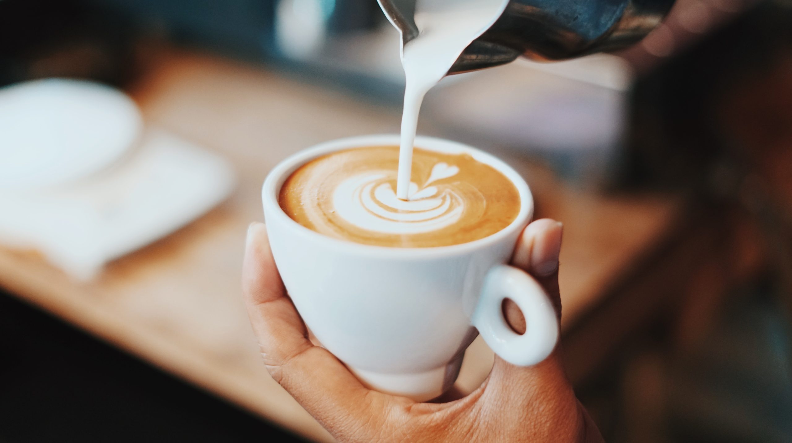 Imatge d'arxiu d'un cafè amb llet.