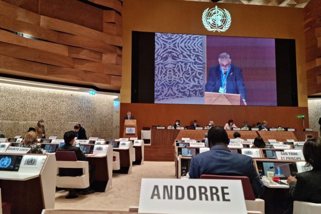 Andorra demana a l’OMS reforçar el multilateralisme per “fer front a qualsevol nova pandèmia”