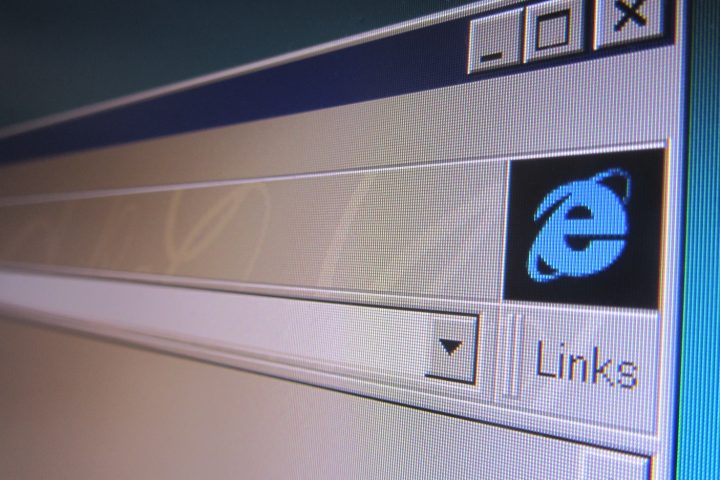 Fotografia de la versió 5 d'Internet Explorer (Foto: Flickr/Christiaan Colen)