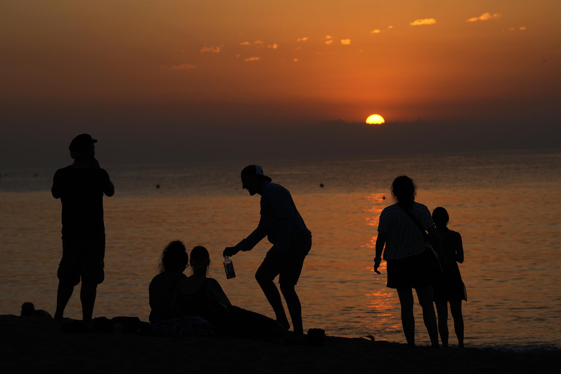 Platja de la Barceloneta.