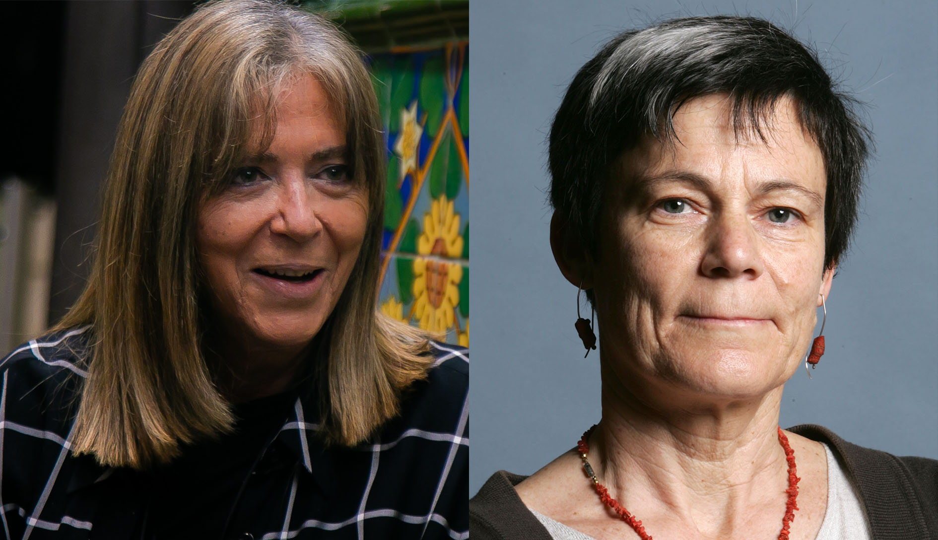 Maria del Mar Bonet i Alícia Casals (fotografies: Júlia Partal / Institut d'Estudis Catalans).