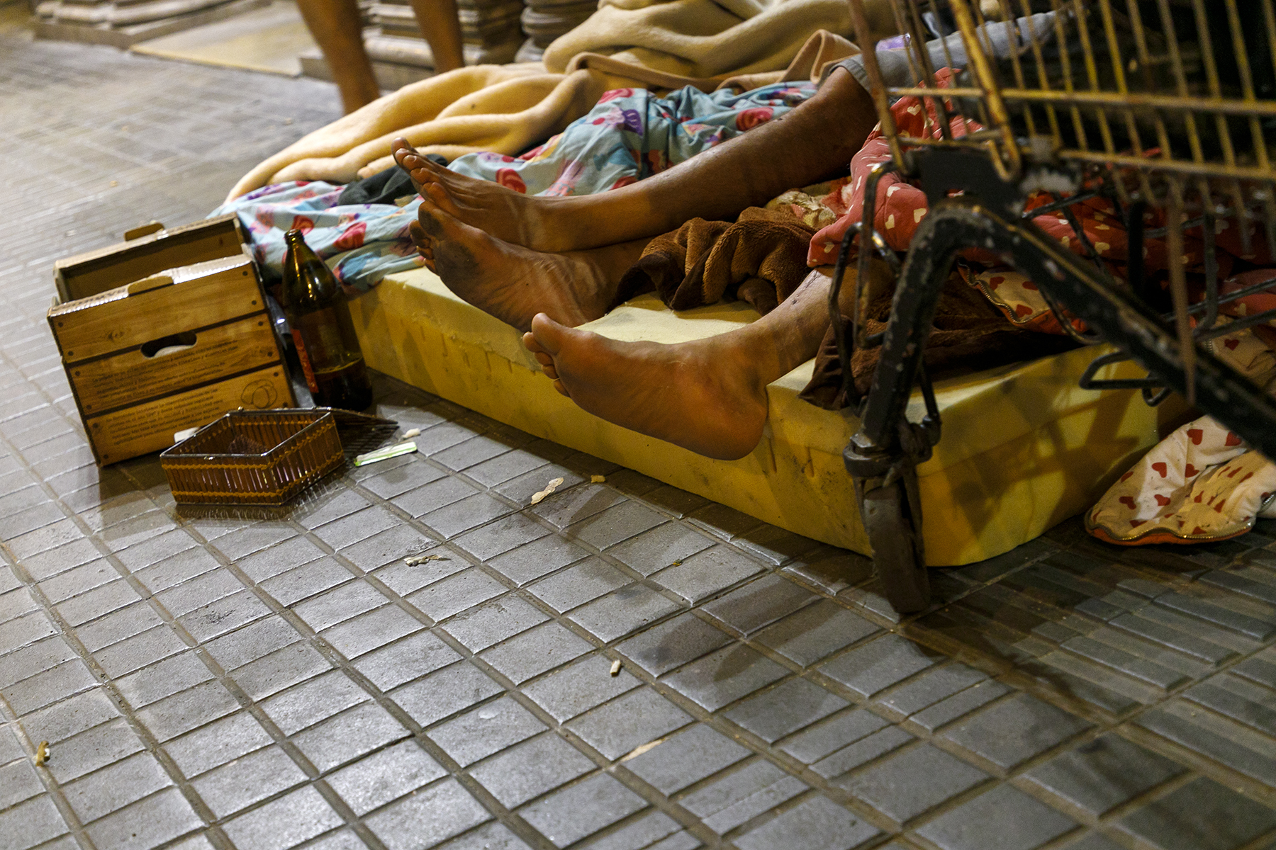 Imatge del recompte que es va fer la nit del 15 de juny (Fotògraf: Juan Lemus)