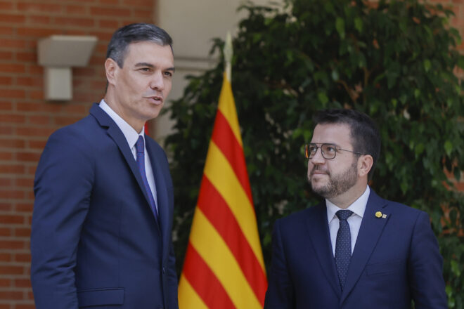 Aragonès i Sánchez es reuniran el 21 de desembre al Palau de la Generalitat