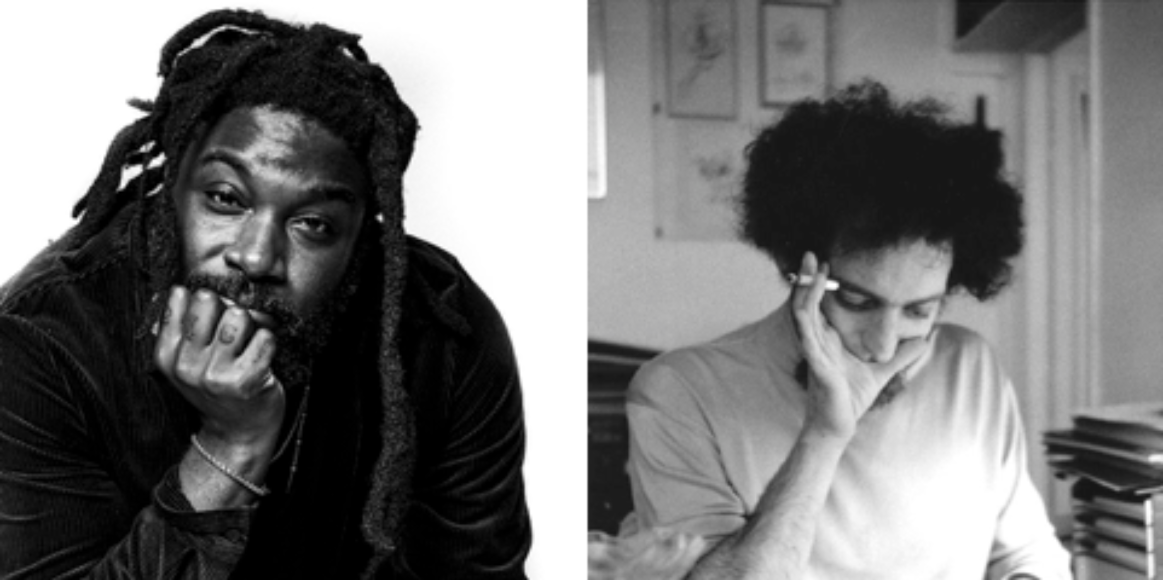 Els escriptors Jason Reynolds (1983) i Georges Perec (1936-1982). Perec va morir un any abans que nasqués Reynolds, i no sé si Reynolds ha llegit Perec.